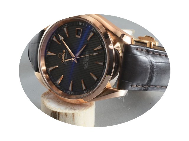 Omega Seamaster Aqua Terra 18kt Gold Co-...