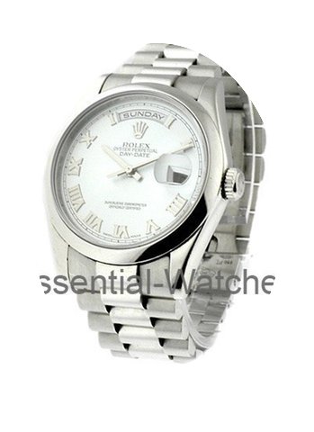 Rolex Used Mens Platinum President...
