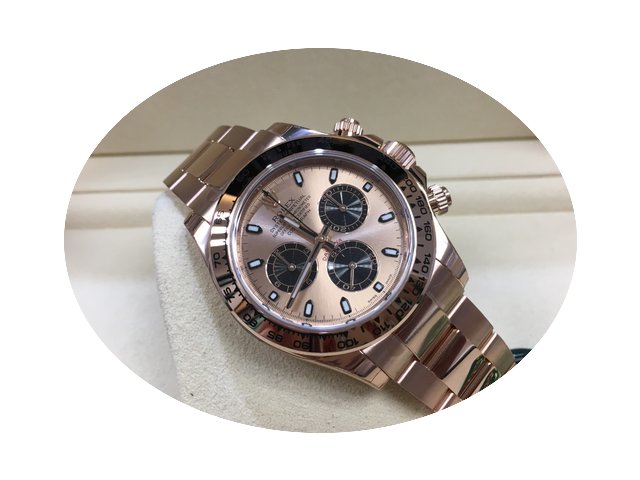 Rolex Daytona 116505 ROSE GOLD PINK DIAL...