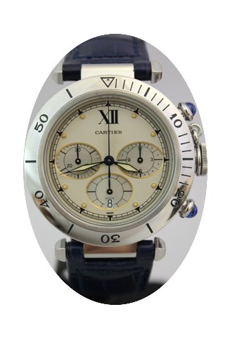 Cartier Pasha 38mm Chronograph...