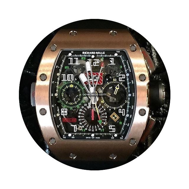 Richard Mille RM11-02 RED ROSE PINK GOLD...