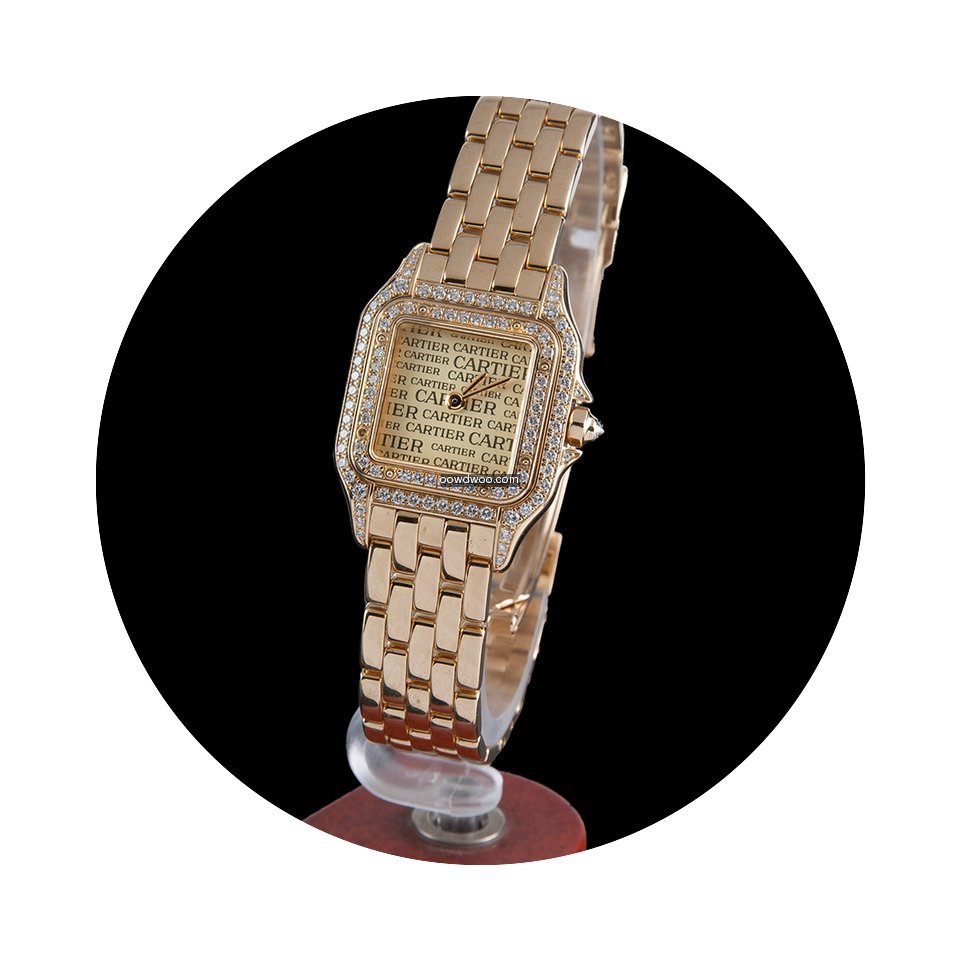 Cartier panthere yelow gold and diamonds...