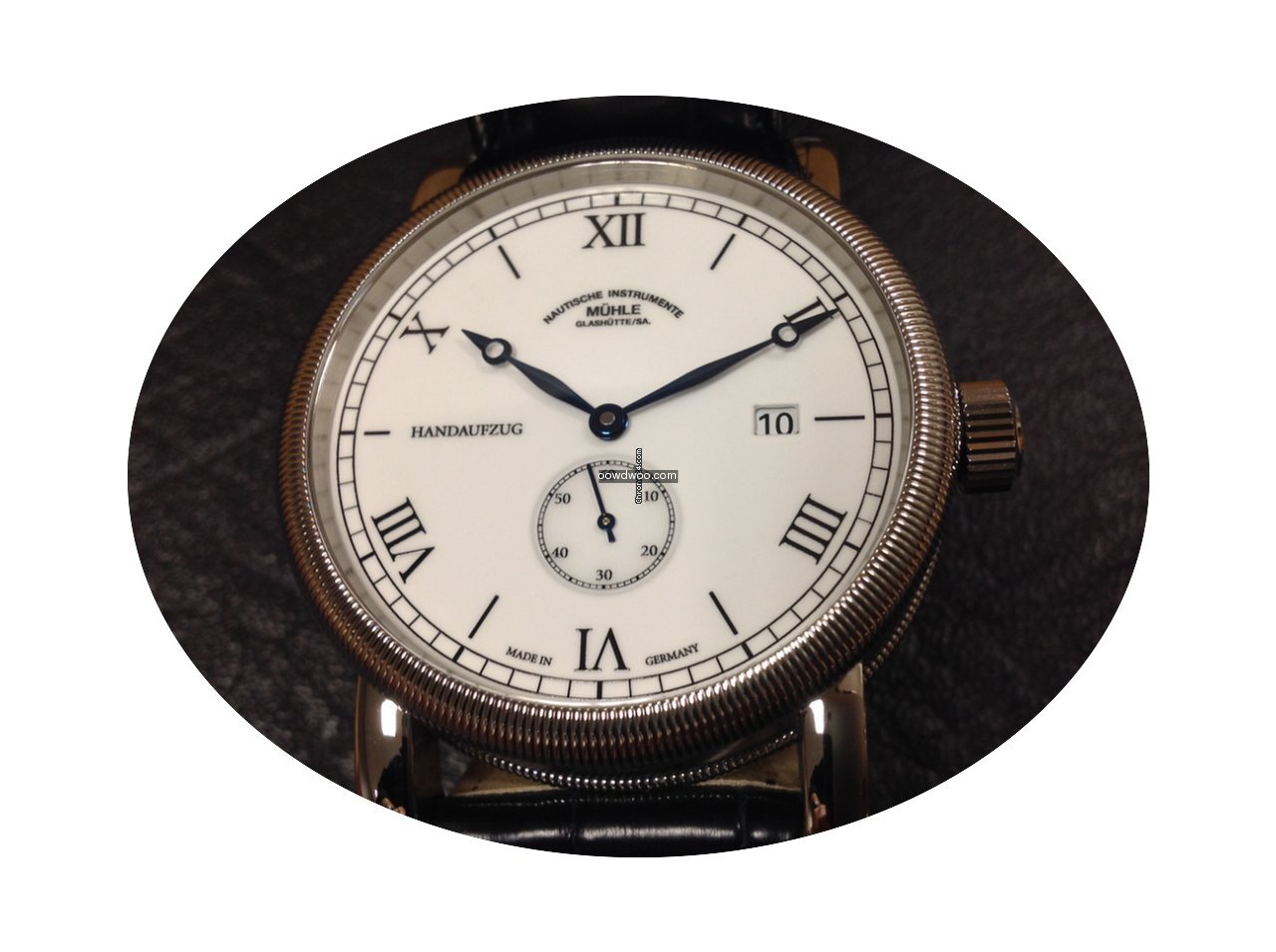 Mühle Glashütte Teutonia 3 Handaufzug ...