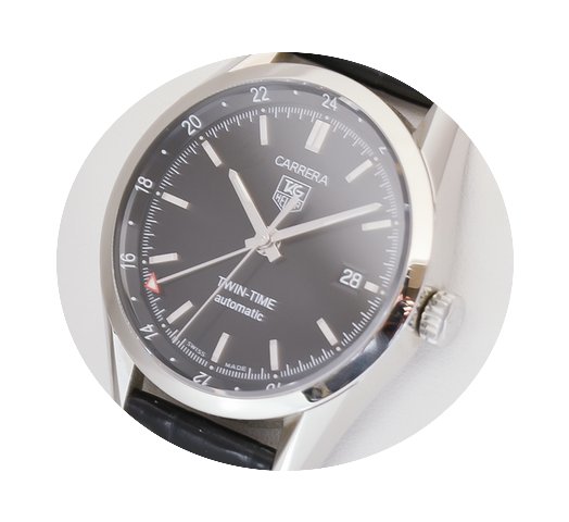 TAG Heuer Carerra Twin Time GMT Box &amp...