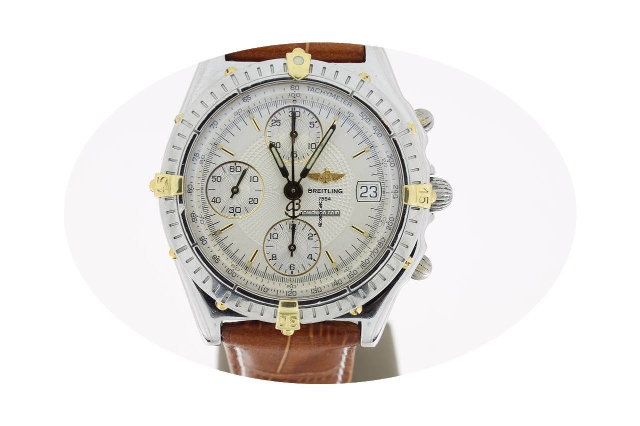 Breitling Chronomat Steel/Gold Chrono Wi...