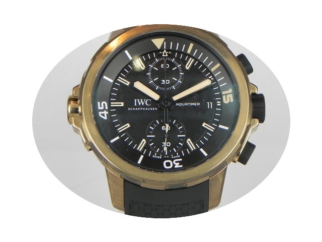 IWC AQUATIMER CHRONO DARWIN BRONZE...