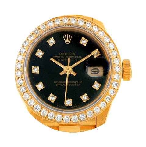 Rolex President Ladies 18k Yellow Gold D...