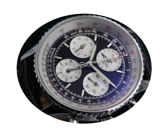 Breitling TWIN SIXTY rare - Crocodile St...