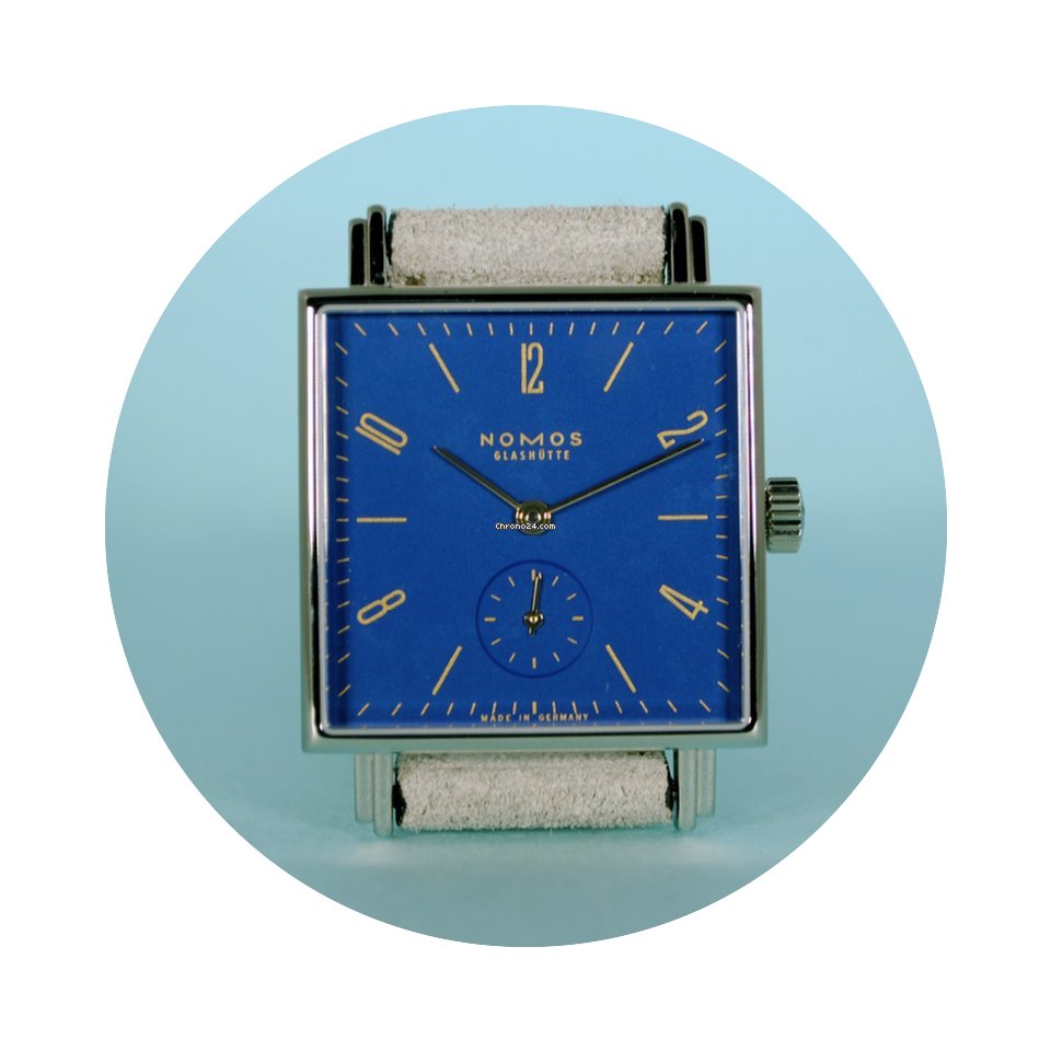 Nomos Glashütte Tetra Nachtijall Saphir...