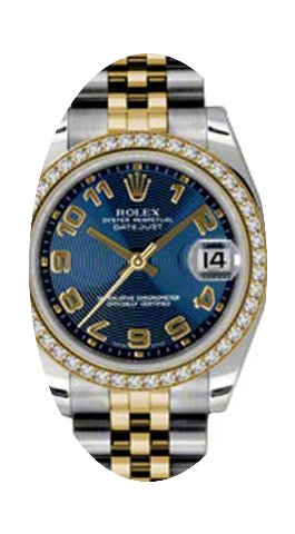 Rolex Datejust Ladies Midsize 178383-BLU...