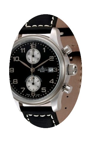 Zeno-Watch Basel NC Retro Chrono Bicompa...