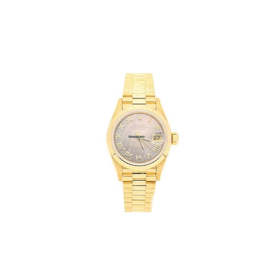 Rolex Datejust 69178, Ladies 18ct Gold W...