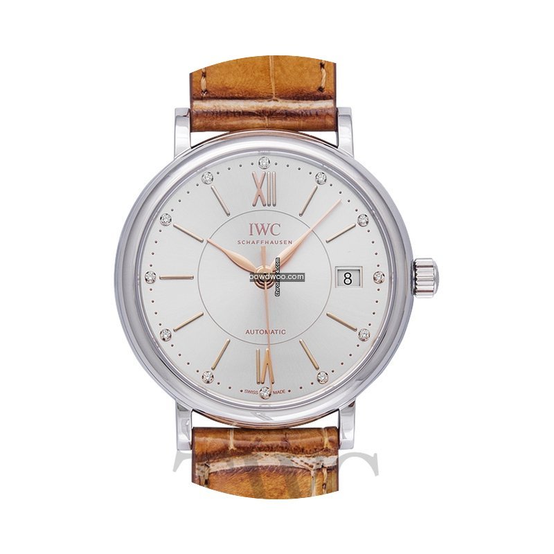 IWC Portofino Automatic 37 Silver Steel/...
