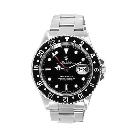 Rolex Vintage 1980s GMT-Master Steel Aut...