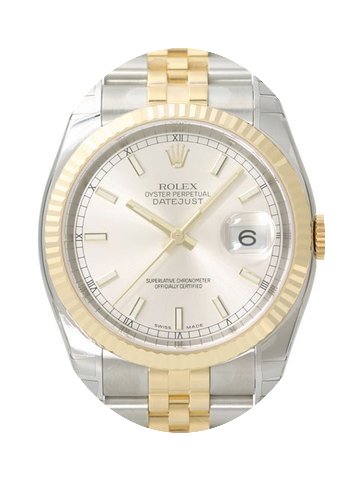 Rolex Datejust 36mm Stahl/Gelbgold Ref. ...