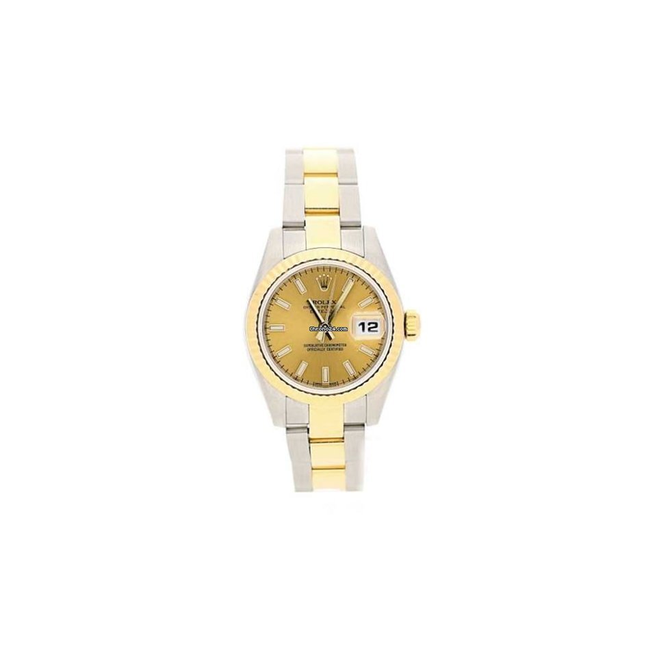 Rolex Datejust 179173 Ladies Steel and G...