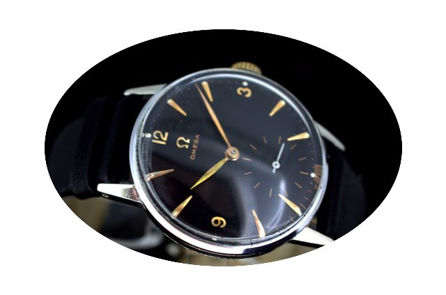 Omega Handafzug Black Dial Cal.286 ca.19...