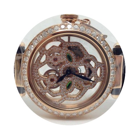 Cartier SKELETON WATCH WITH PANTHER DECO...