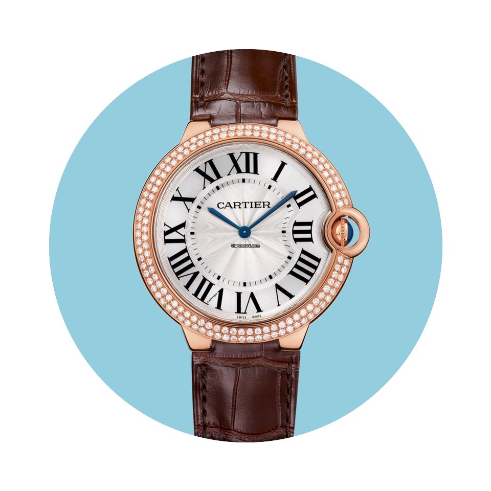 Cartier BALLON BLEU DE CARTIER 40 mm Rot...