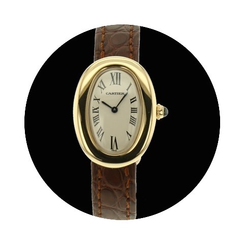 Cartier Baignoire 1920 en or jaune...