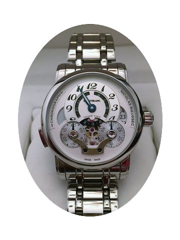 Montblanc Nicolas Rieussec Steel Open Ho...