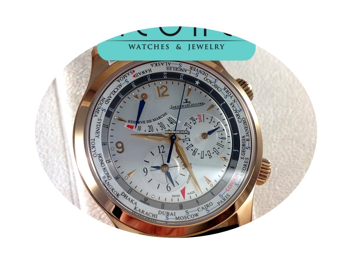 Jaeger-LeCoultre MASTER WORLD GEOGRAPHIC...