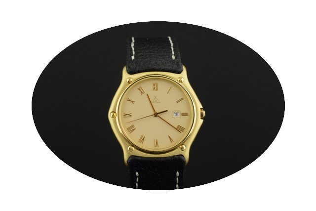 Ebel CLASSIC WAVE YELLOW GOLD DEPLOYANTE...