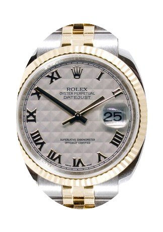 Rolex Datejust 36 116233-IVPRFJ Ivory Py...