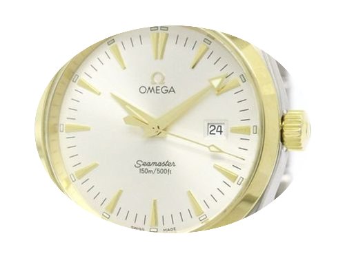 Omega Seamaster Aqua Terra 18k Gold Stee...