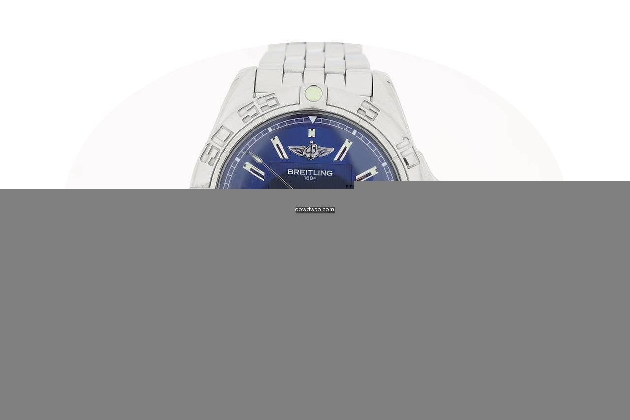 Breitling Cockpit Steel BlueDial MINT 41...