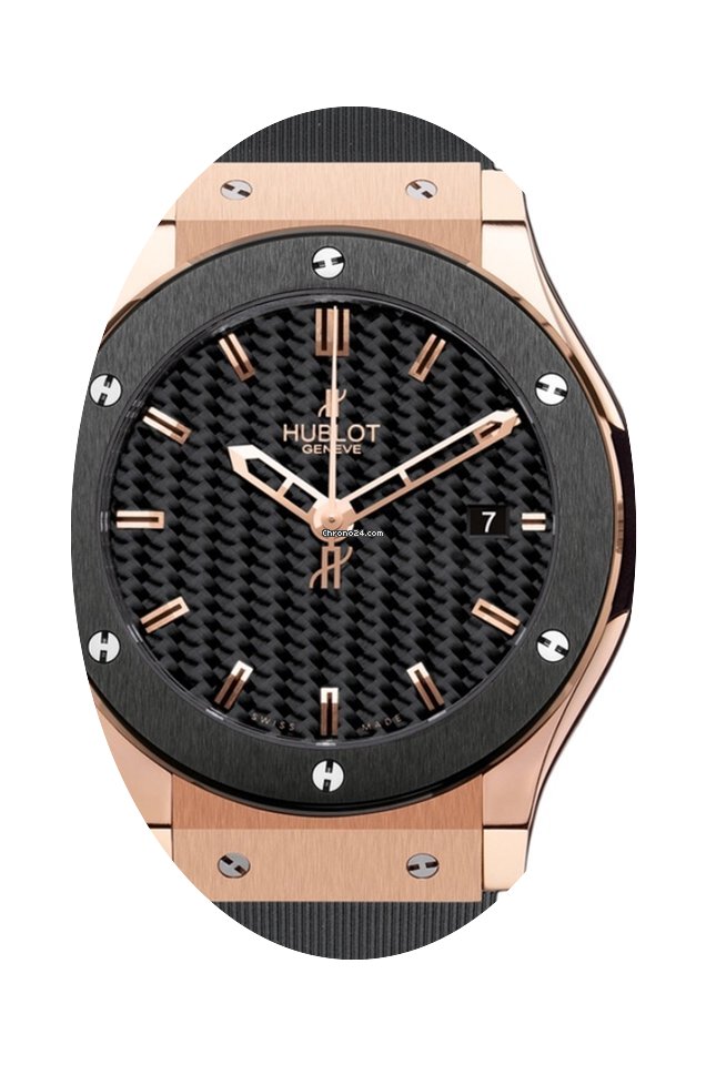 Hublot Classic Fusion Gold Ceramic Bezel...