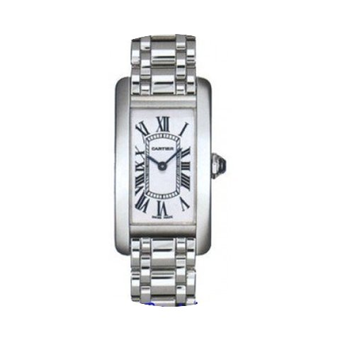 Cartier Tank Americaine Ladies W26019L1 ...