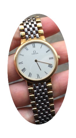 Omega De ville acciaio steel Oro Gold 32...