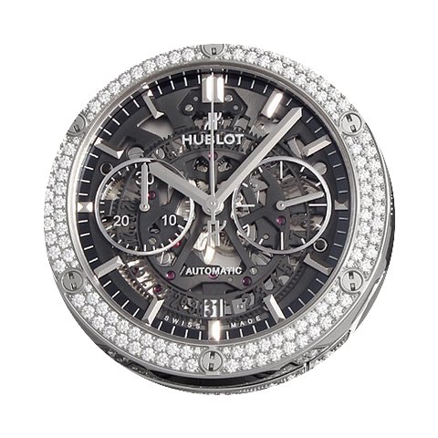 Hublot Classic Fusion Aero Titanium Pav...