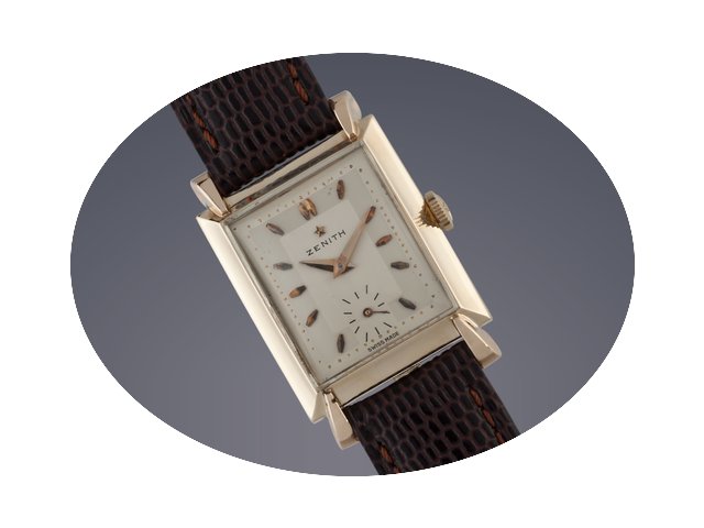 Zenith 14ct yellow gold manual dress wat...