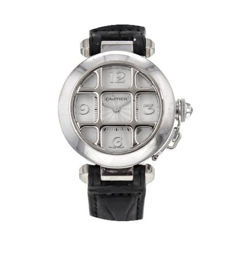 Cartier Pasha 32mm 18k White Gold Automa...