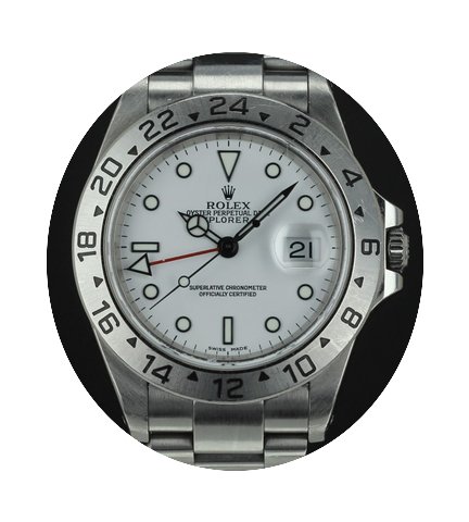 Rolex Explorer 16570 white dial full set...