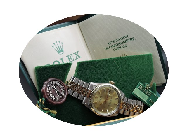 Rolex DATEJUST 1601 2-Tone SS/Gold ORIGI...