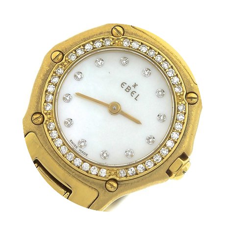 Ebel Mini 18K Yellow Gold 8057902 MOP Di...