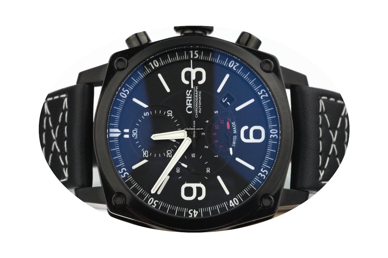 Oris BC4 CHRONOGRAPH-BLACK-NEW...