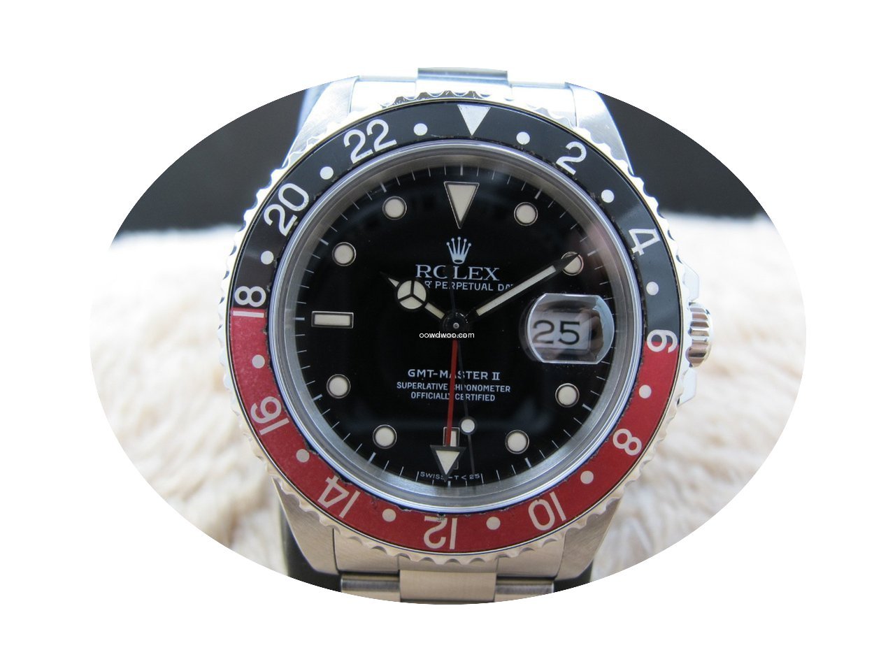 Rolex GMT MASTER 2 16710 (T25 Dial) Coke...