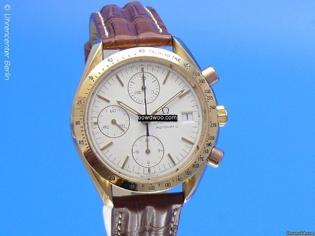 Omega Speedmaster Date Chronograph 18K/7...