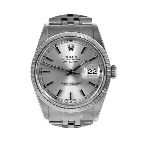 Rolex Mens Stainless Steel Datejust - Mo...