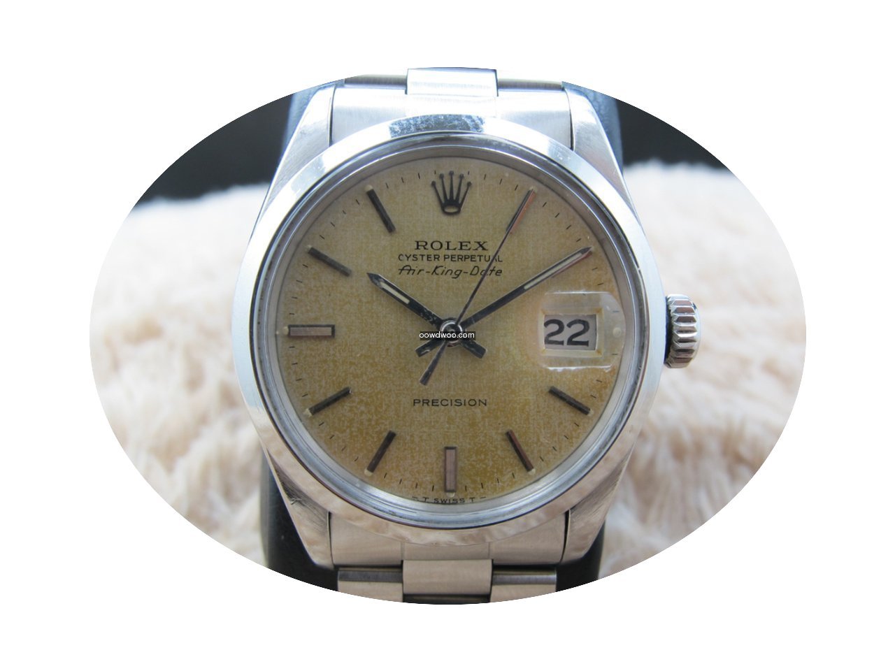Rolex AIR KING DATE 5700 Original Tropic...
