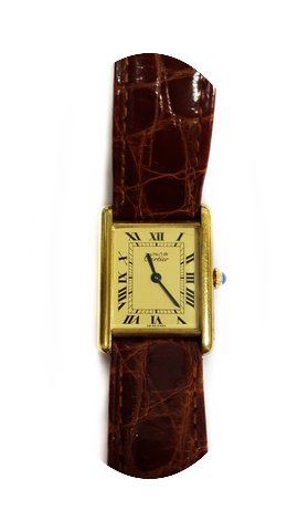 Cartier Must 21 Plaque Or...