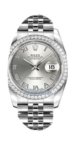 Rolex Datejust 36mm Stainless Steel Mids...