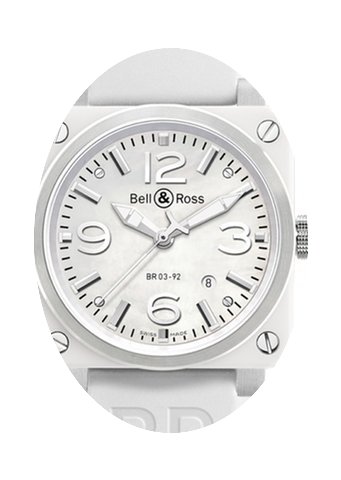 Bell & Ross BR 03-92 White Ceramic...