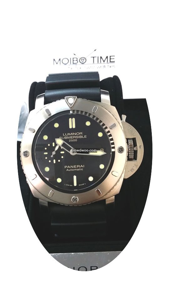 Panerai PAM364 1950 Submersible Titanium...