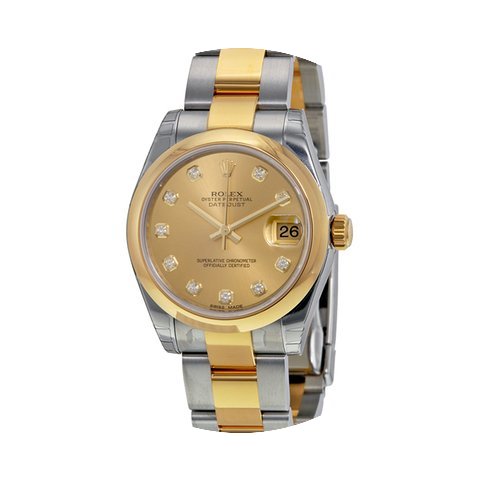 Rolex DateJust Champagne Dial Stainless ...