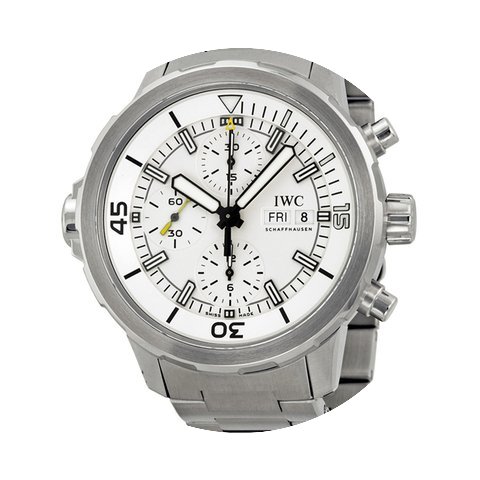 IWC Aquatimer Chronograph Silver Dial St...